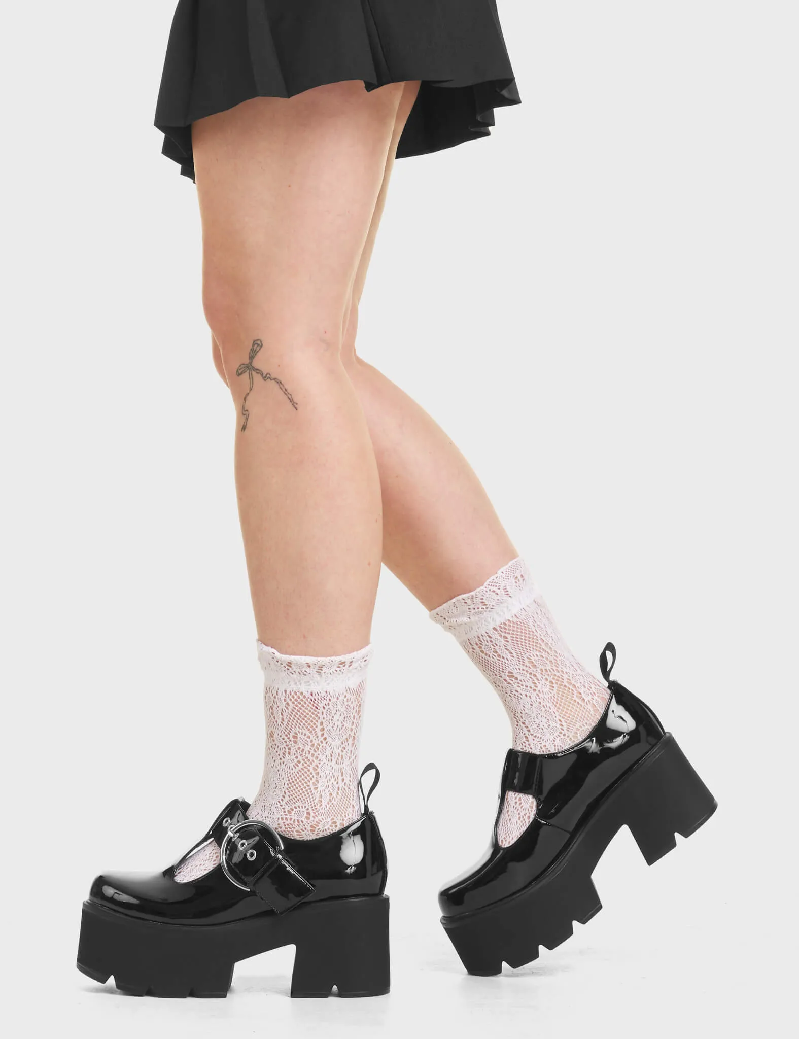 Youthful Chunky Platform Mary Jane Shoes sold by Lamoda product image thumbnail 4