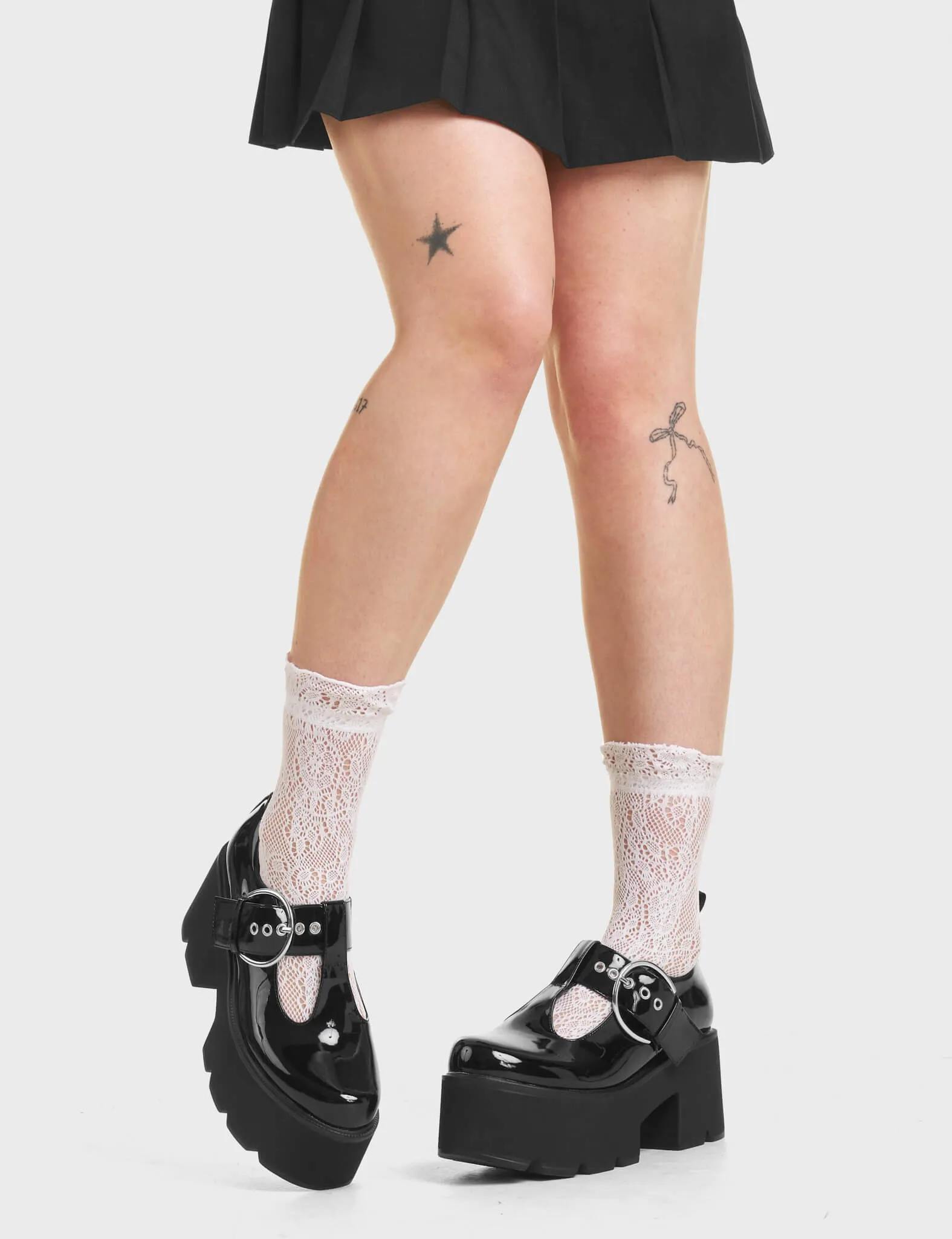 Youthful Chunky Platform Mary Jane Shoes sold by Lamoda product image thumbnail 2