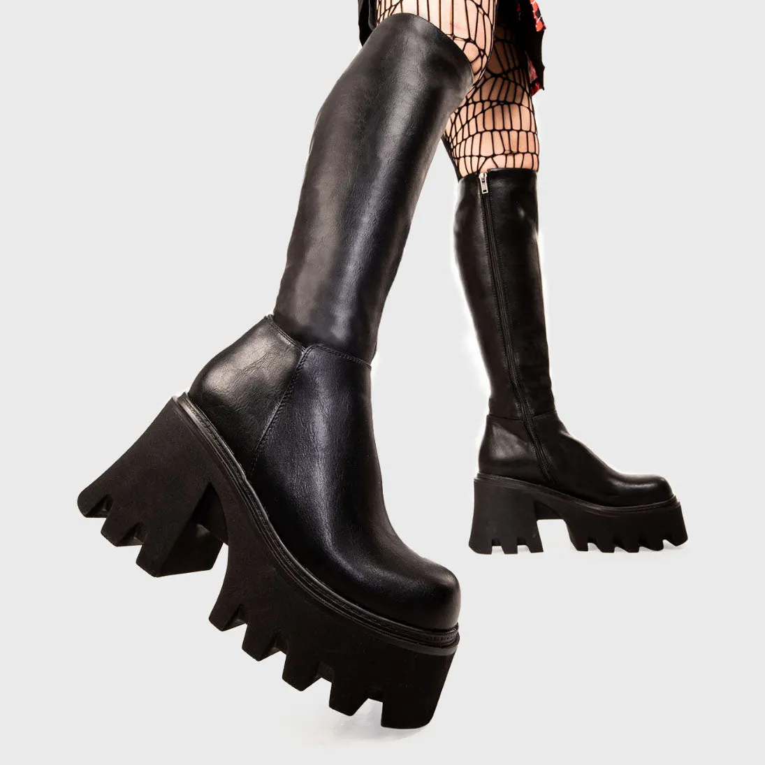 Ready Chunky Platform Knee High Boots sold by Lamoda product image thumbnail 4
