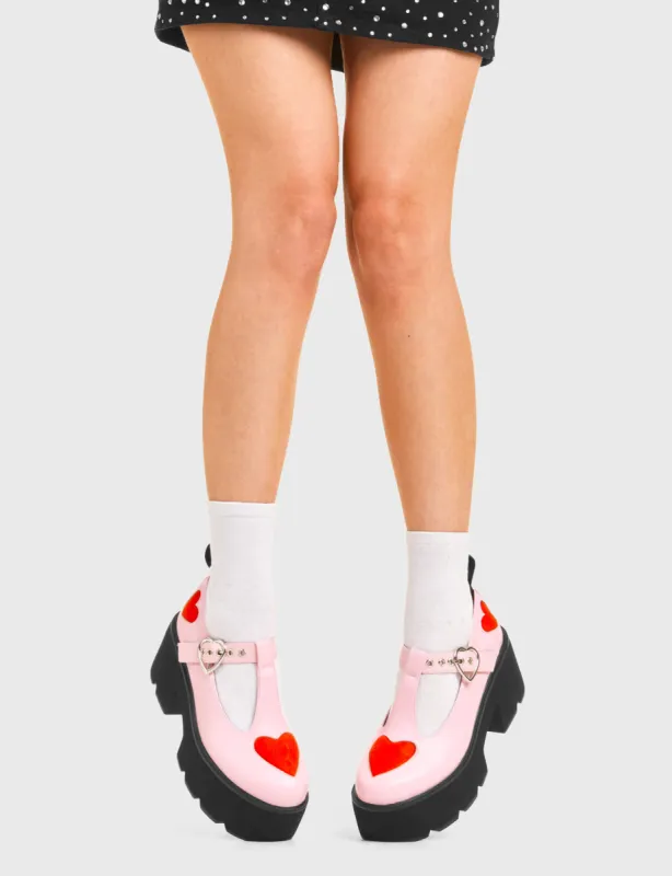 Fairytale Chunky Mary Jane Shoes sold by Lamoda