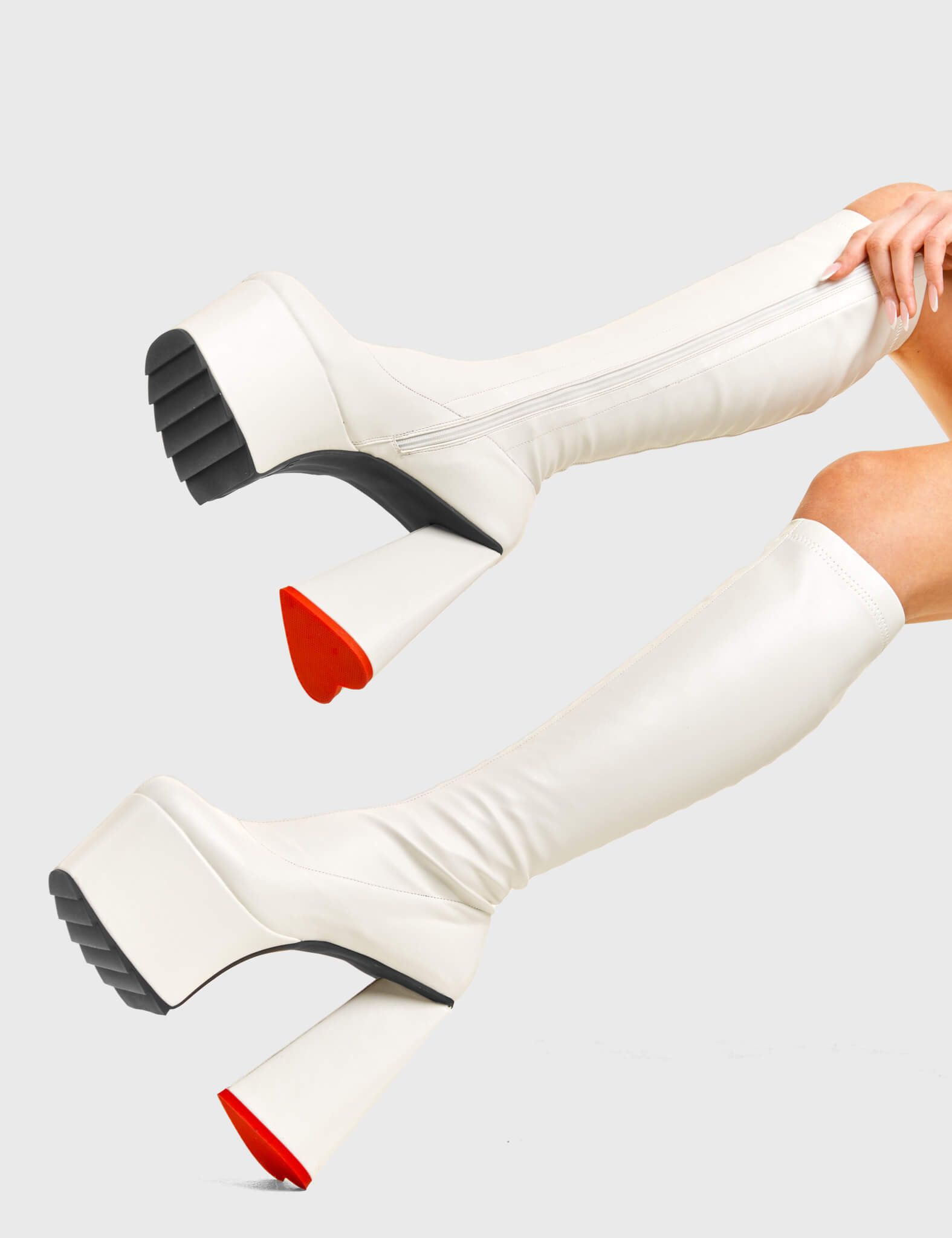 Wild Child Platform Knee High Boots sold by Lamoda