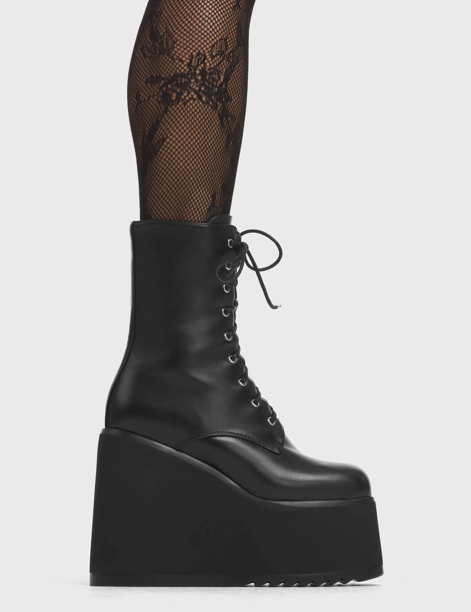 Shimmer Platform Heels sold by Lamoda