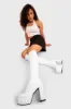 Whatta Showdown Platform Knee High Boots sold by Lamoda