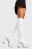 Whatta Showdown Platform Knee High Boots sold by Lamoda
