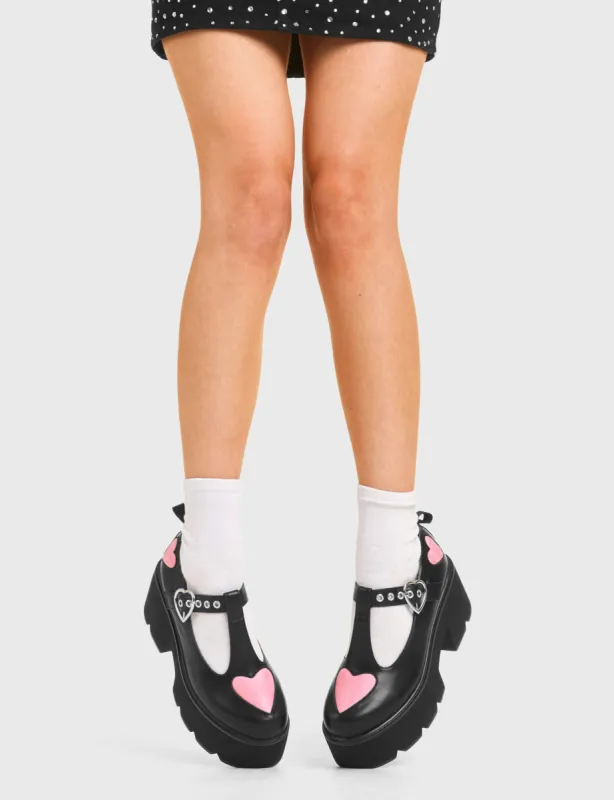 Fairytale Chunky Mary Jane Shoes sold by Lamoda