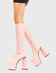 Wild Child Platform Knee High Boots sold by Lamoda