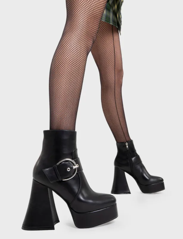 Genuine Platform Ankle Boots sold by Lamoda