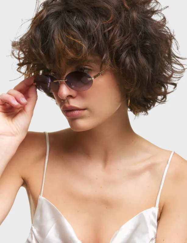 Game Oval Sunglasses sold by Lamoda