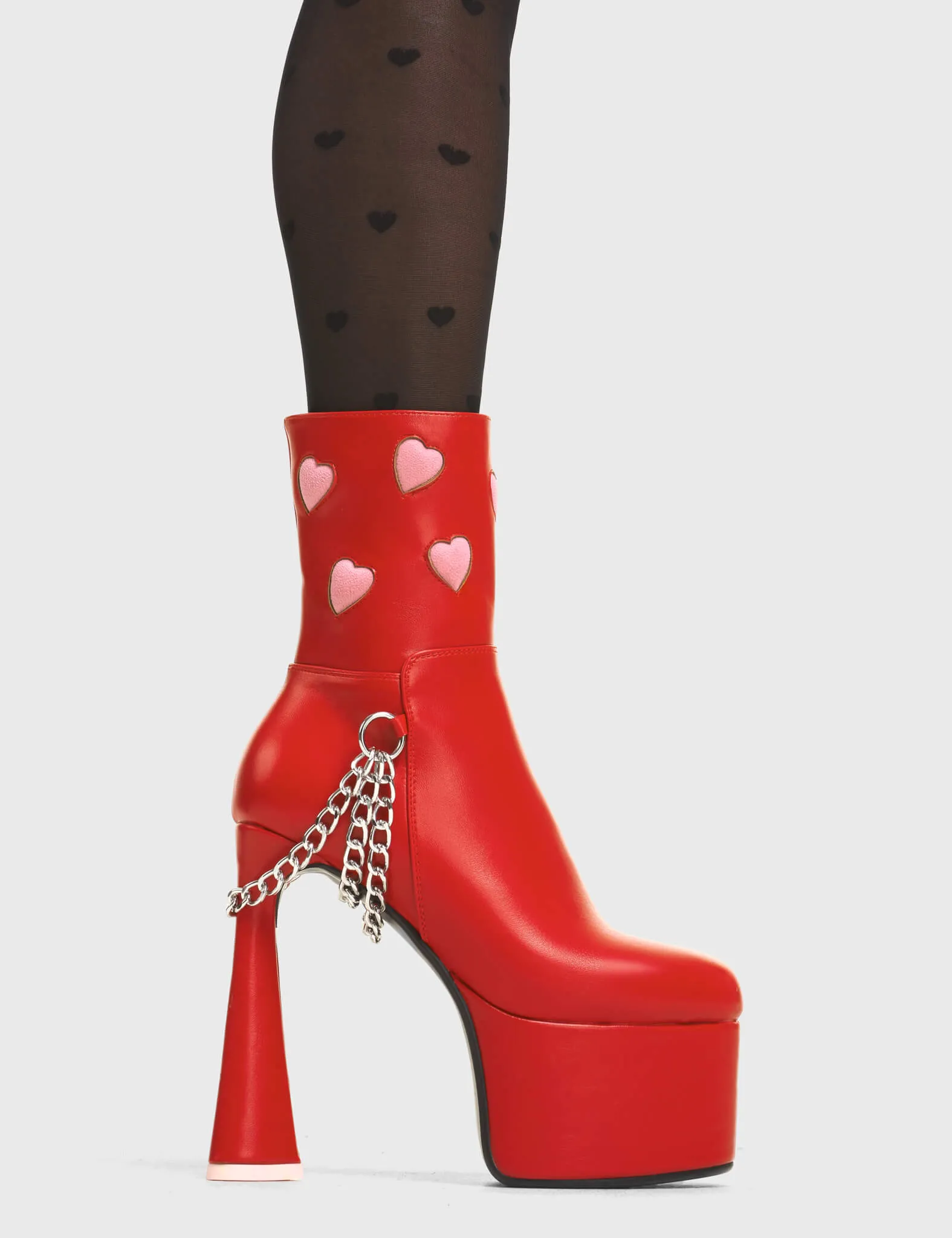 Back Me Platform Ankle Boots sold by Lamoda