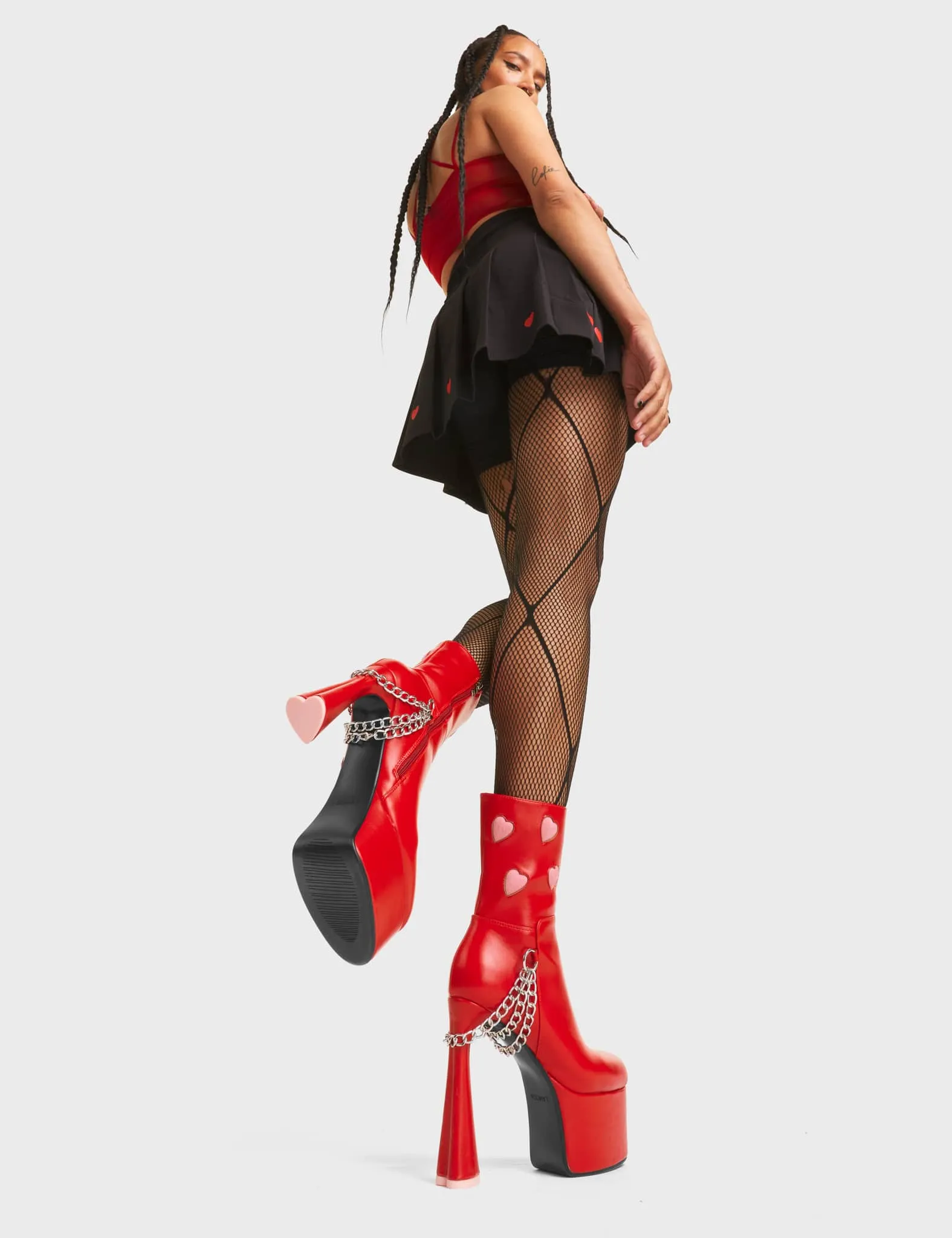 Back Me Platform Ankle Boots sold by Lamoda product image thumbnail 3