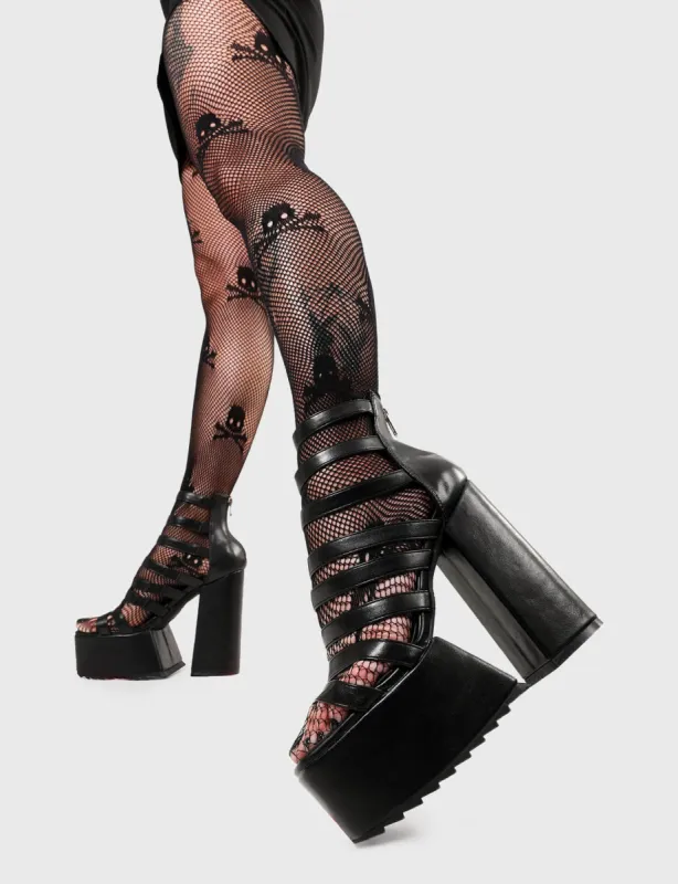 Road Rage Platform Sandals sold by Lamoda