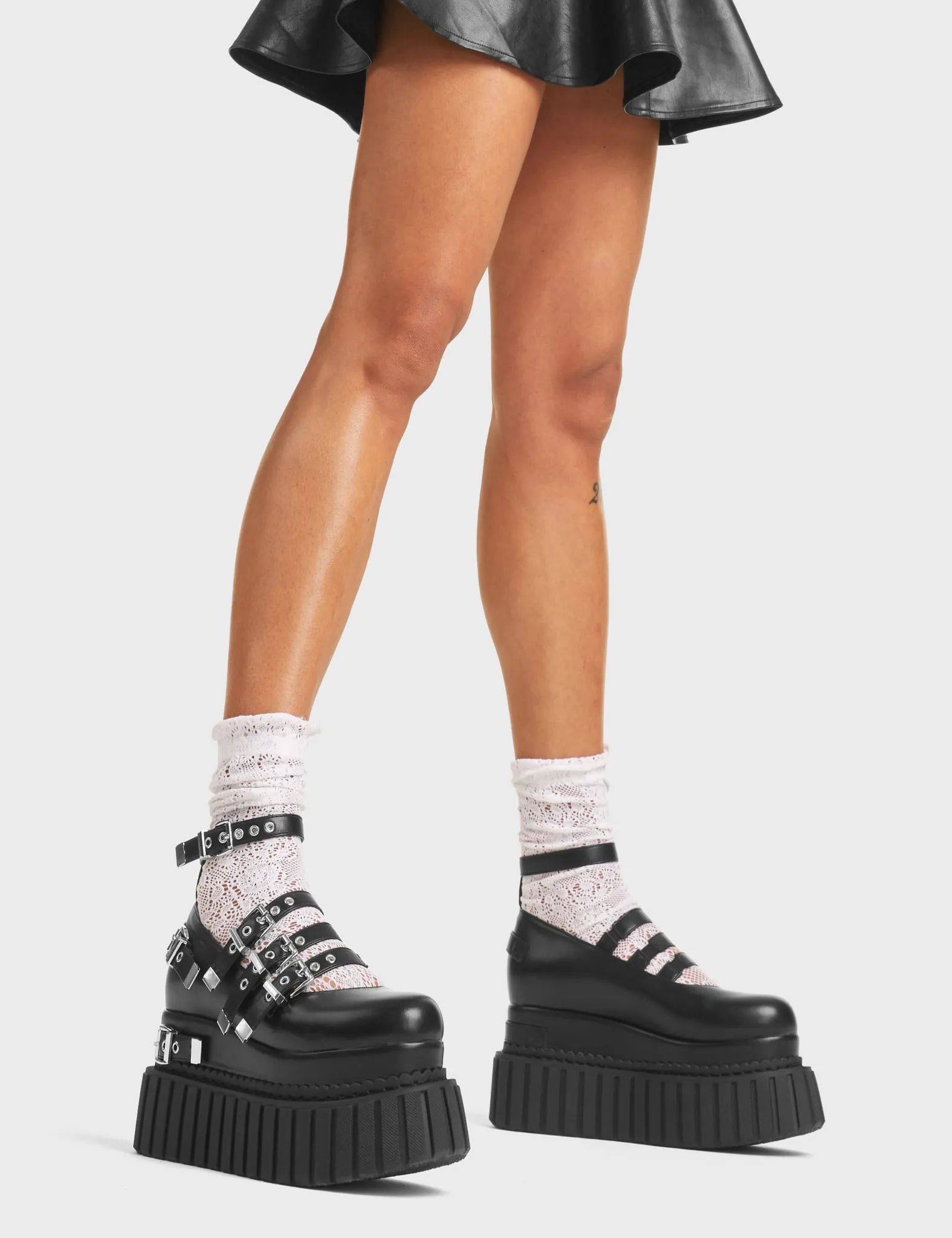 Daydreaming Chunky Platform Creeper Shoes sold by Lamoda product image thumbnail 2