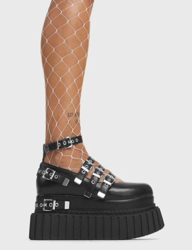 Daydreaming Chunky Platform Creeper Shoes sold by Lamoda