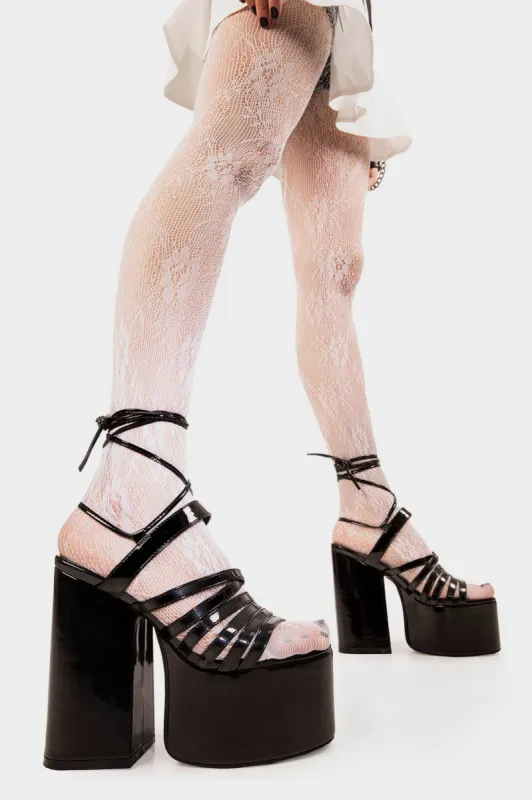 Nice Try Platform Sandals sold by Lamoda