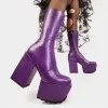Magnolia Chunky Platform Boots sold by Lamoda