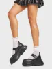 Lamoda Sunny Side Women Black PU Sneakers Casual Lightweight Comfortable sold by Lamoda