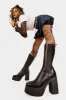 Takeover Platform Calf Boots sold by Lamoda