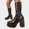 Takeover Platform Calf Boots sold by Lamoda
