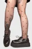 Lamoda Cryptic Love Chunky Black PU Platform Lace-up Creeper Shoes Gothic sold by Lamoda