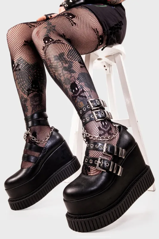 Metropolitan Chunky Platform Creeper Shoes sold by Lamoda