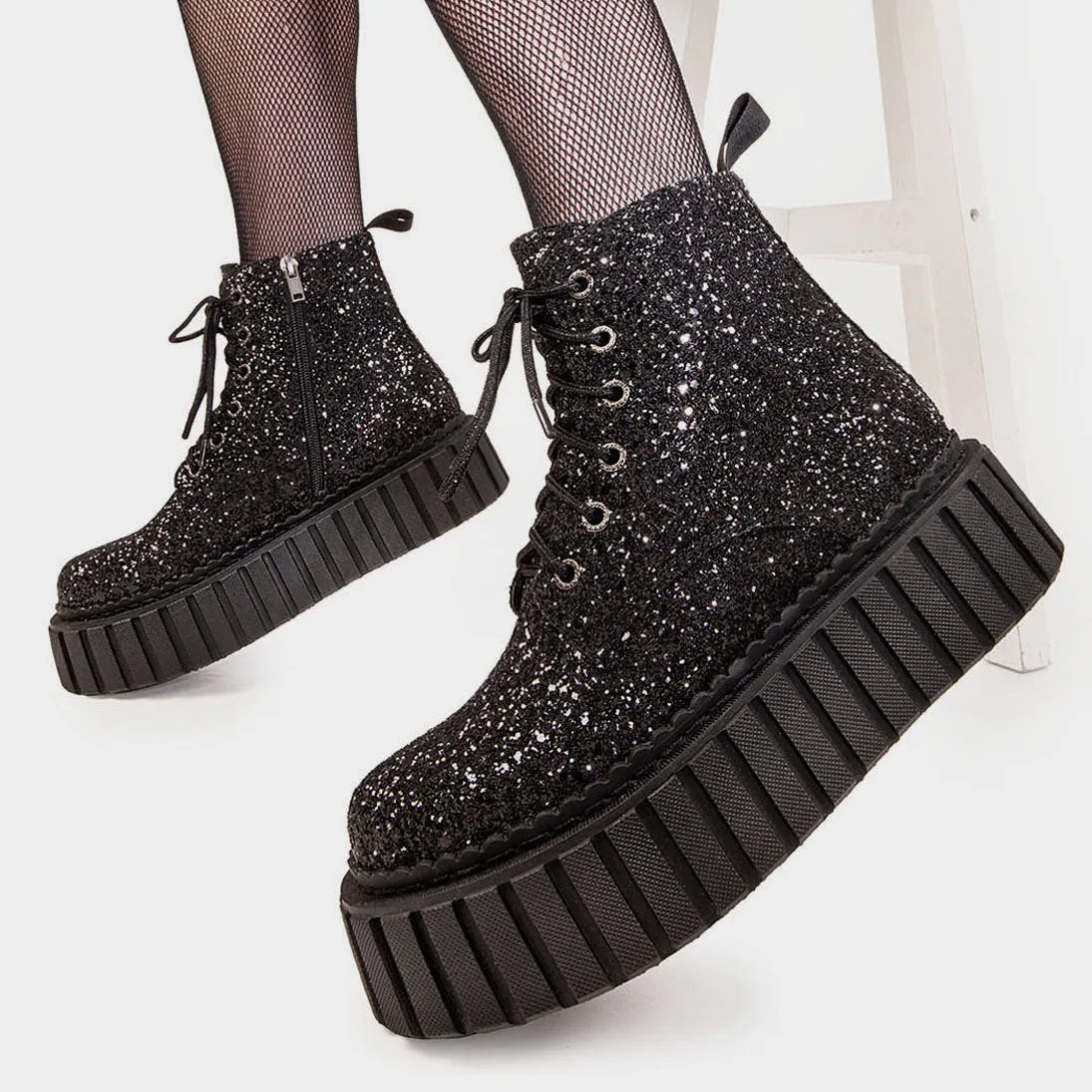 Shooting Star Chunky Ankle Creeper Boots sold by Lamoda product image thumbnail 4