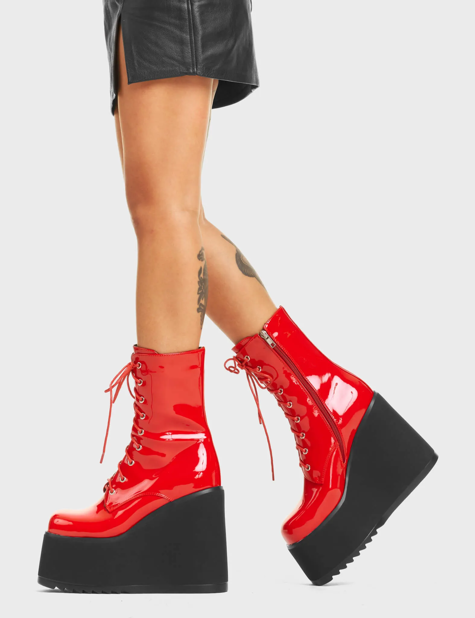 Pretty Fly Chunky Platform Ankle Boots sold by Lamoda product image thumbnail 4