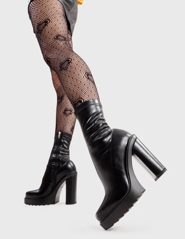Lonesome Platform Ankle Boots sold by Lamoda