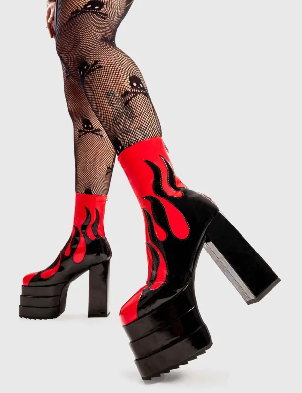 Reborn Platform Ankle Boots sold by Lamoda