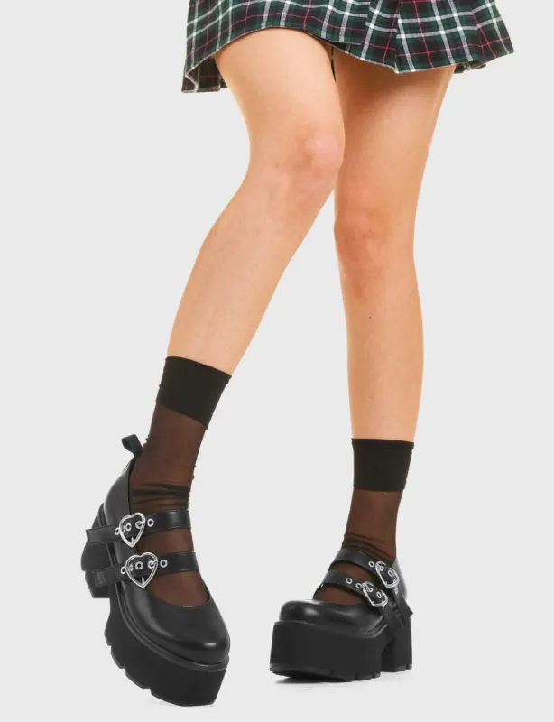 Ring Me Chunky Mary Jane Shoes sold by Lamoda