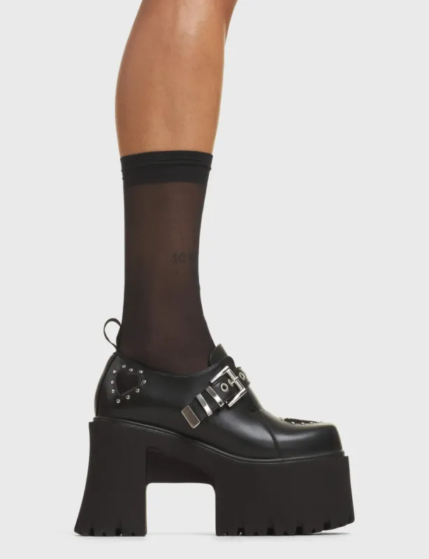 Lamoda Read You BlackPU Slip-On Shoes Stylish Comfortable Everyday Wear sold by Lamoda