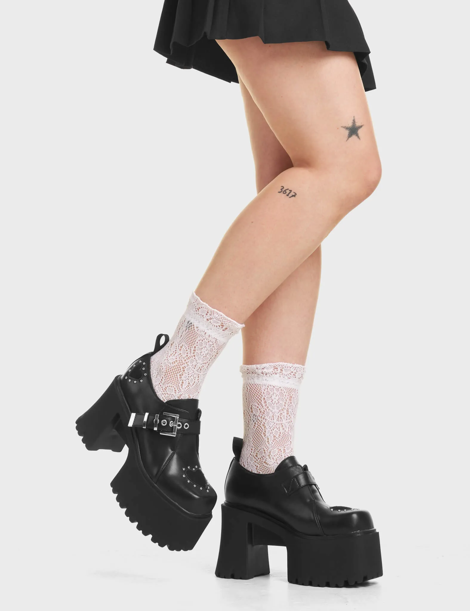 Lamoda Read You BlackPU Slip-On Shoes Stylish Comfortable Everyday Wear sold by Lamoda product image thumbnail 2