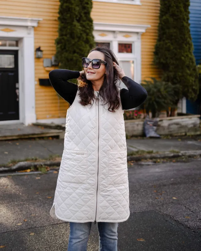 Long Liner - Soft Cream sold by Mernini