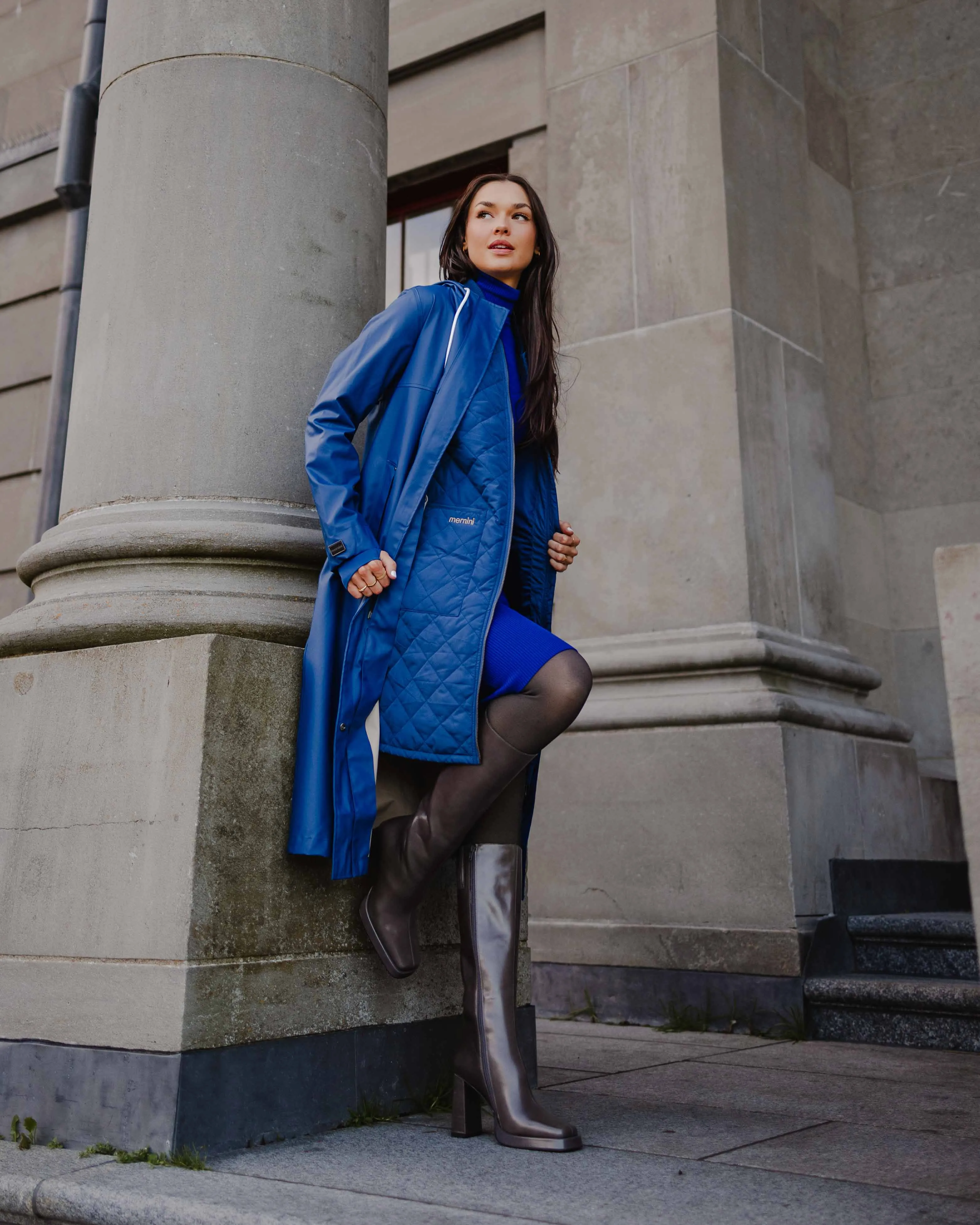 Long Liner - Peony Blue sold by Mernini product image thumbnail 4