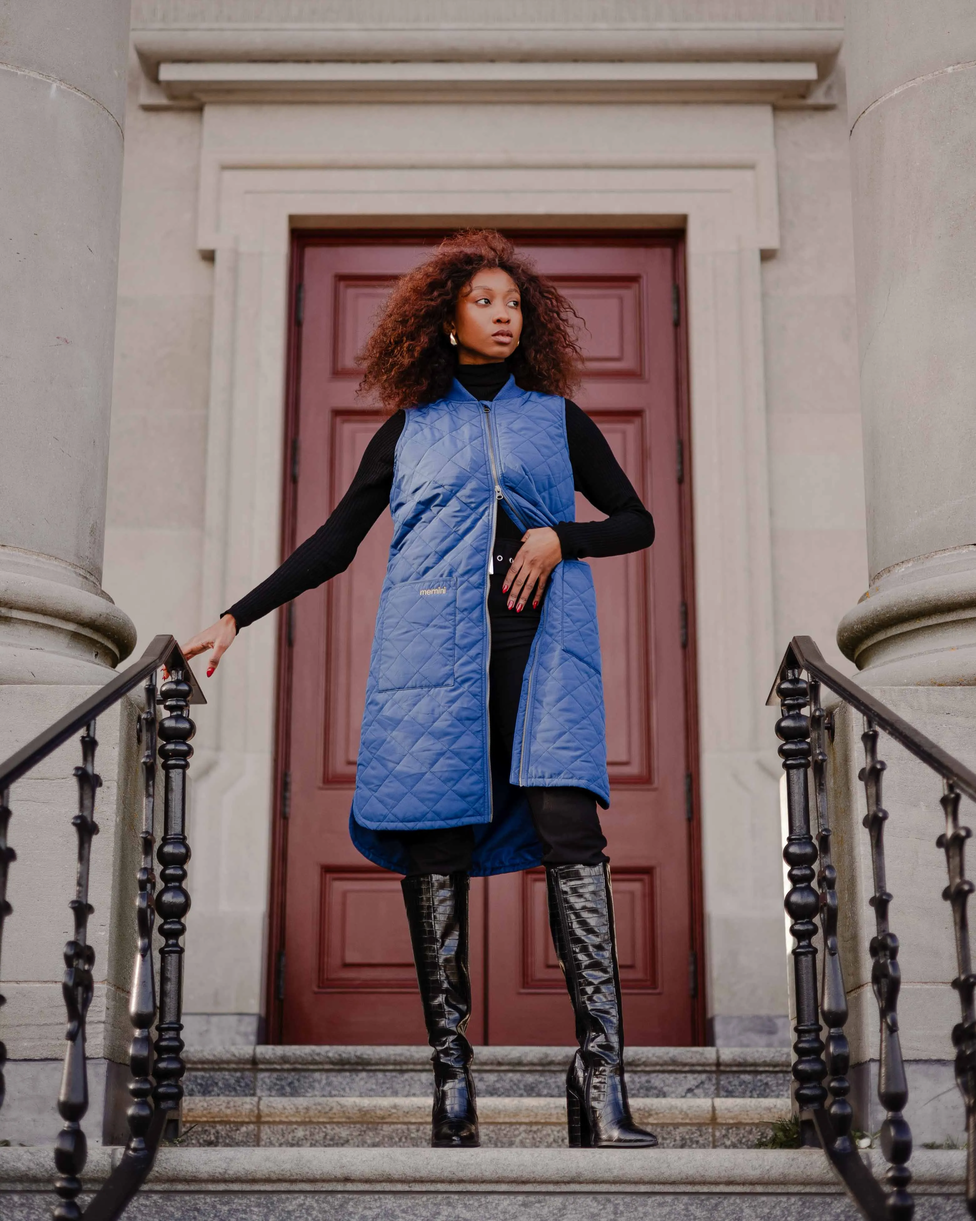 Long Liner - Peony Blue sold by Mernini product image thumbnail 2