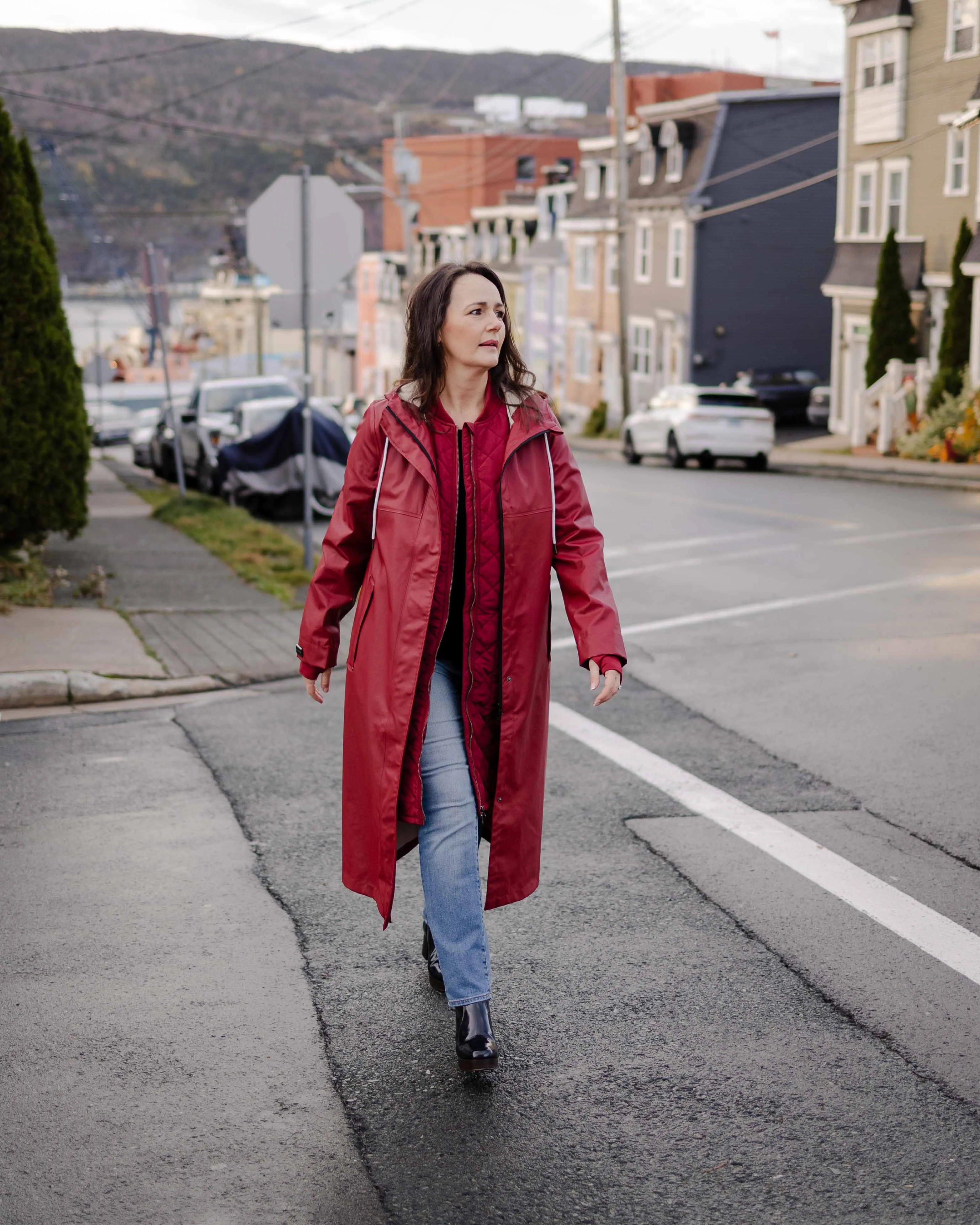 Long Liner - Merlot Red sold by Mernini product image thumbnail 5