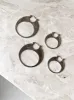 SAMPLE Small Solange Earrings Rhodium sold by Sarah Mulder Jewelry