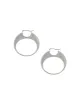 SAMPLE Small Solange Earrings Rhodium sold by Sarah Mulder Jewelry