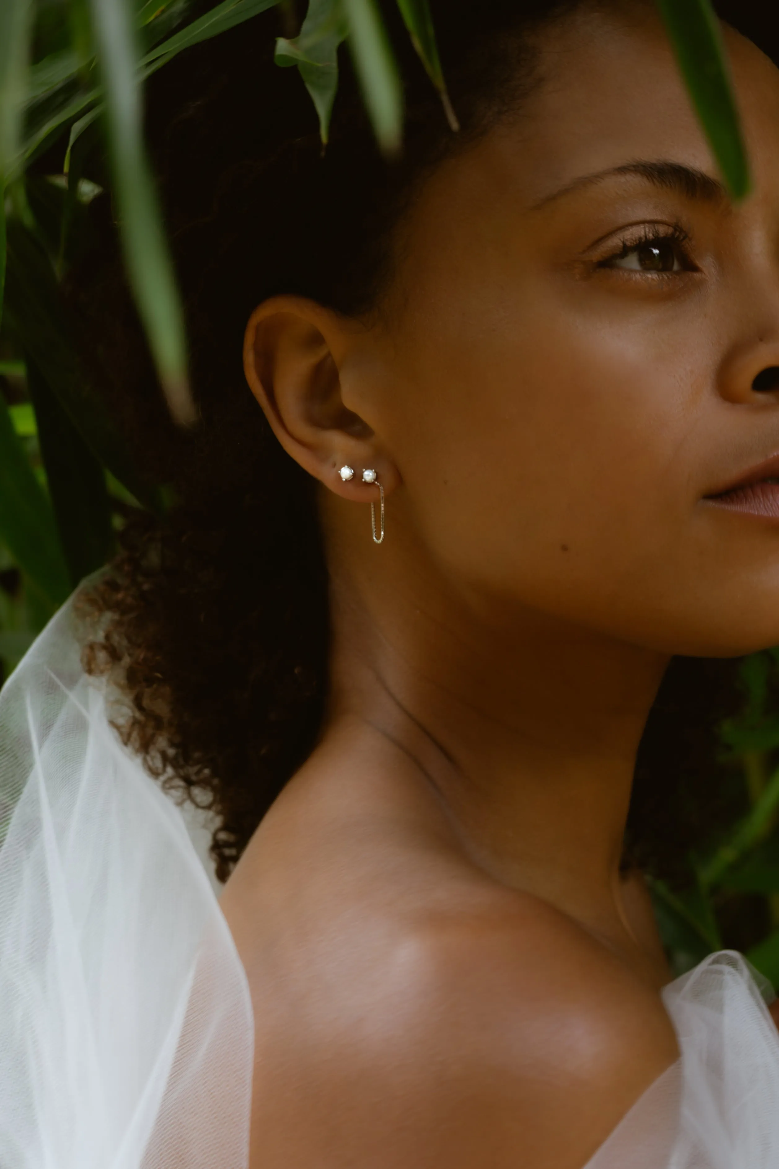 SAMPLE Alex Studs 1/2" Onyx sold by Sarah Mulder Jewelry product image thumbnail 2