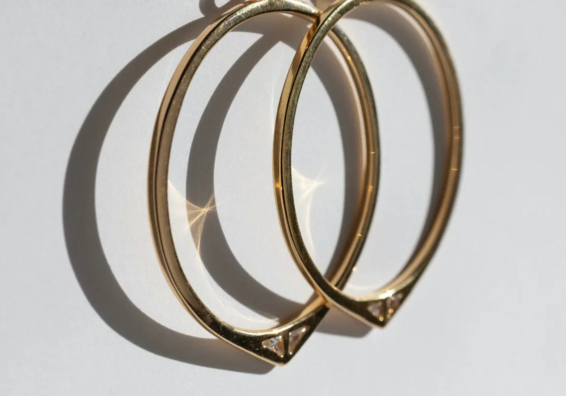 SAMPLE Staff Party Earrings Gold sold by Sarah Mulder Jewelry product image thumbnail 4