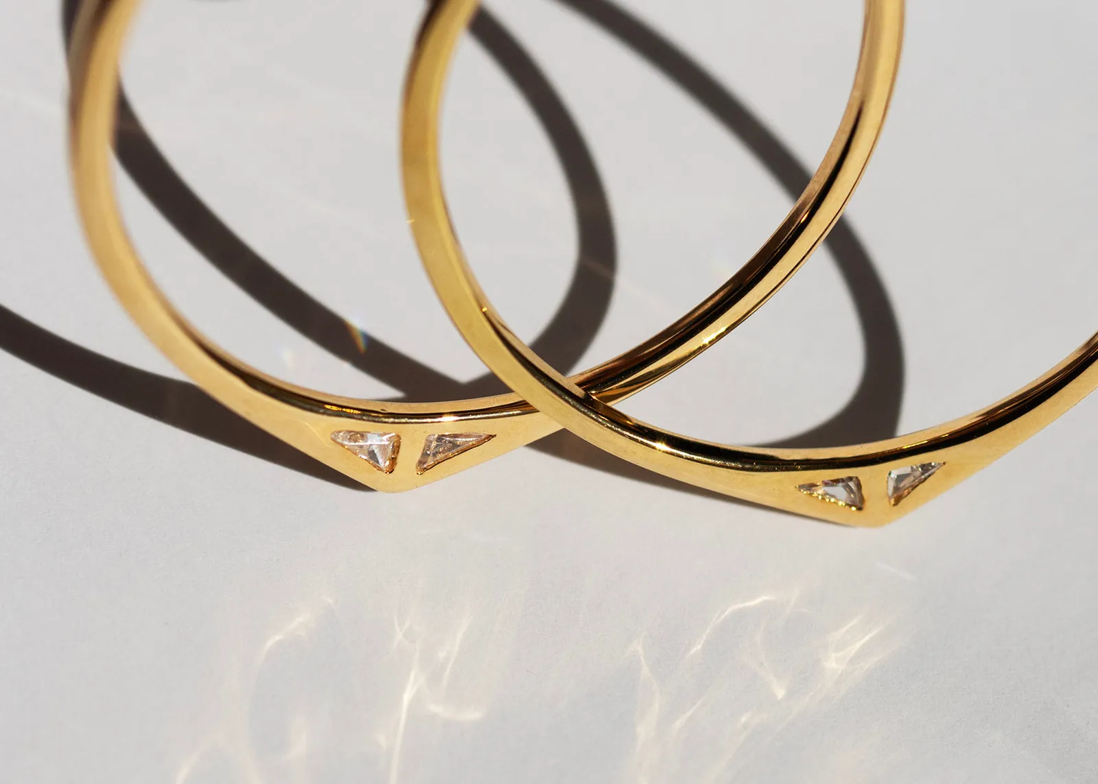 SAMPLE Staff Party Earrings Gold sold by Sarah Mulder Jewelry product image thumbnail 3