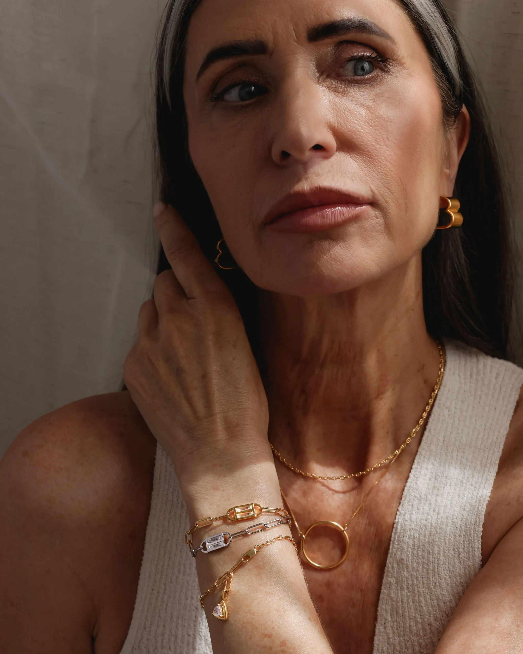 SAMPLE Stanley Bracelet Rhodium sold by Sarah Mulder Jewelry product image thumbnail 2