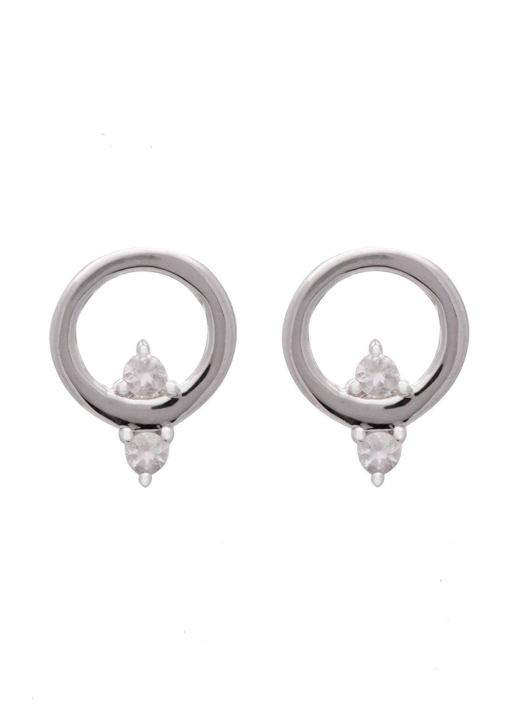 SAMPLE Amara Studs Silver sold by Sarah Mulder Jewelry