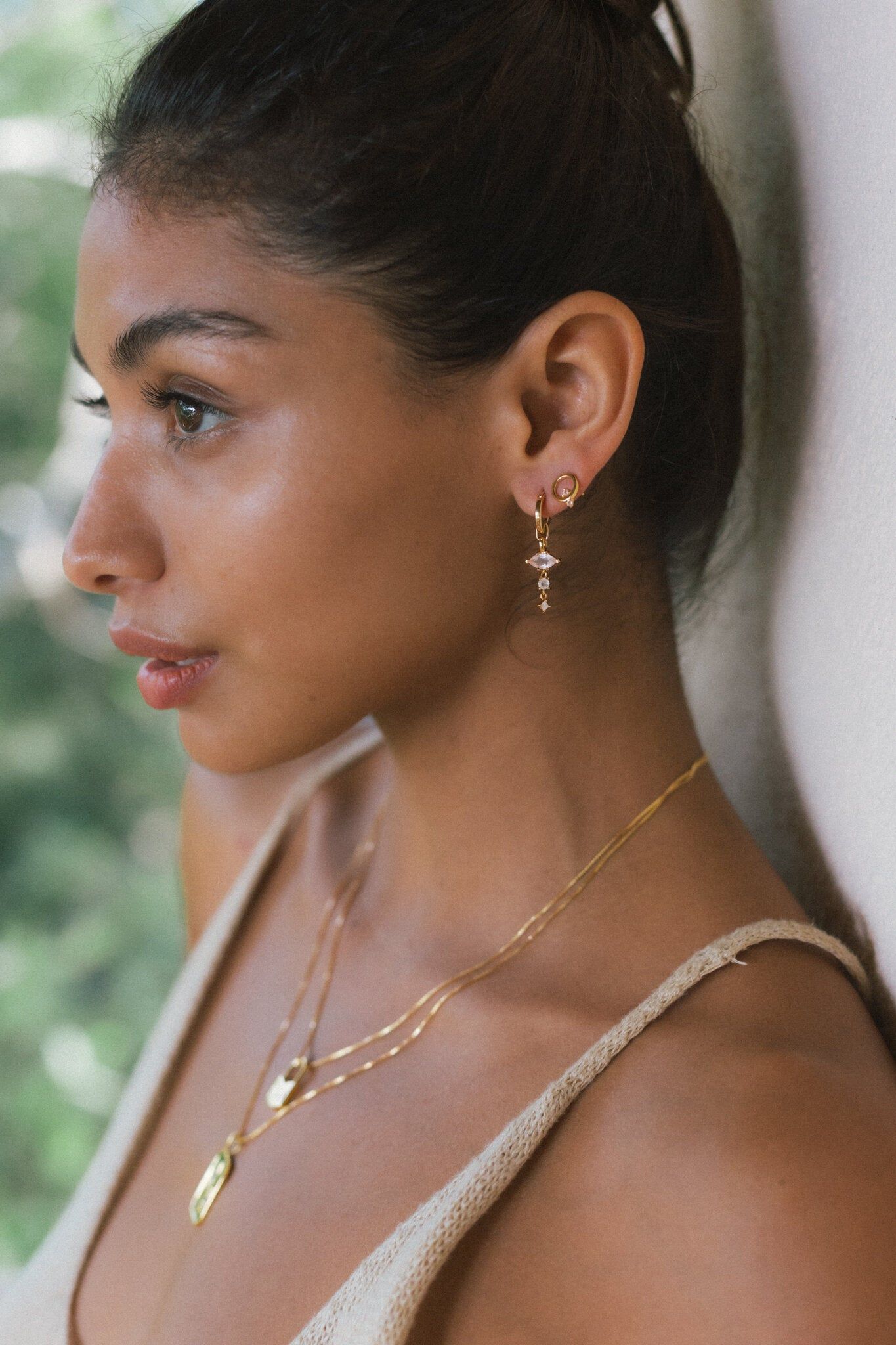 SAMPLE Amara Studs Silver sold by Sarah Mulder Jewelry product image thumbnail 3