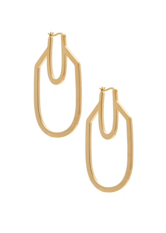 SAMPLE Miranda Earrings Gold sold by Sarah Mulder Jewelry
