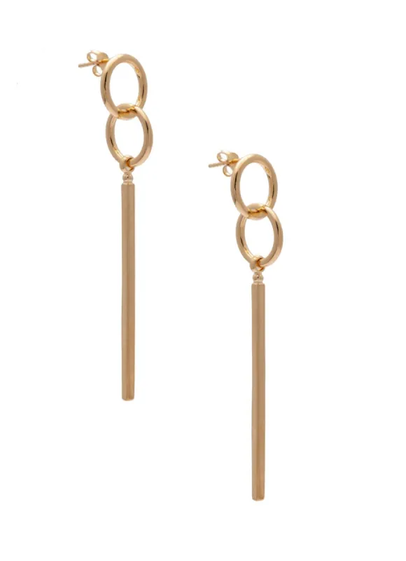 SAMPLE Jax Earrings Gold sold by Sarah Mulder Jewelry