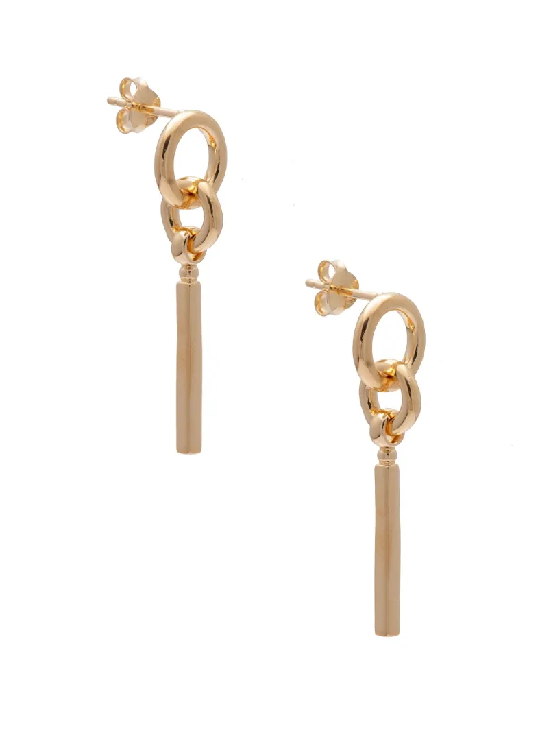 SAMPLE Kidd Earrings Gold sold by Sarah Mulder Jewelry