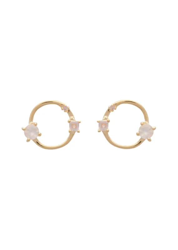 BF Miley Studs Gold sold by Sarah Mulder Jewelry
