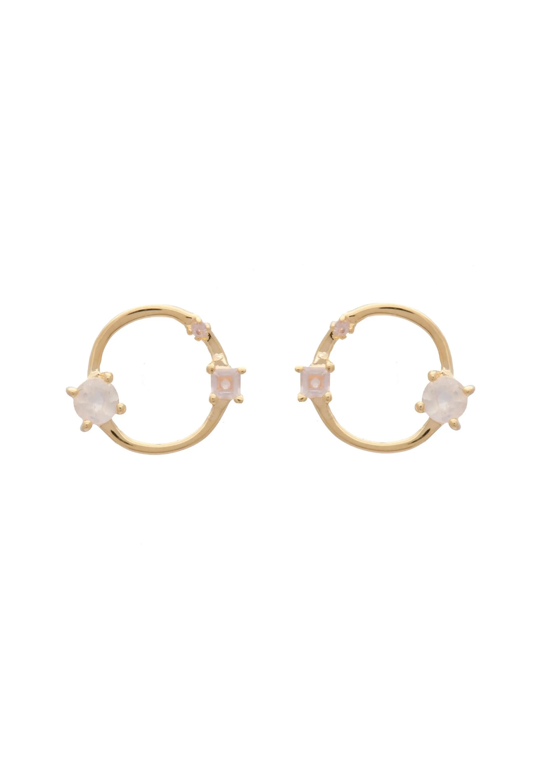 SAMPLE Miley Studs Gold sold by Sarah Mulder Jewelry