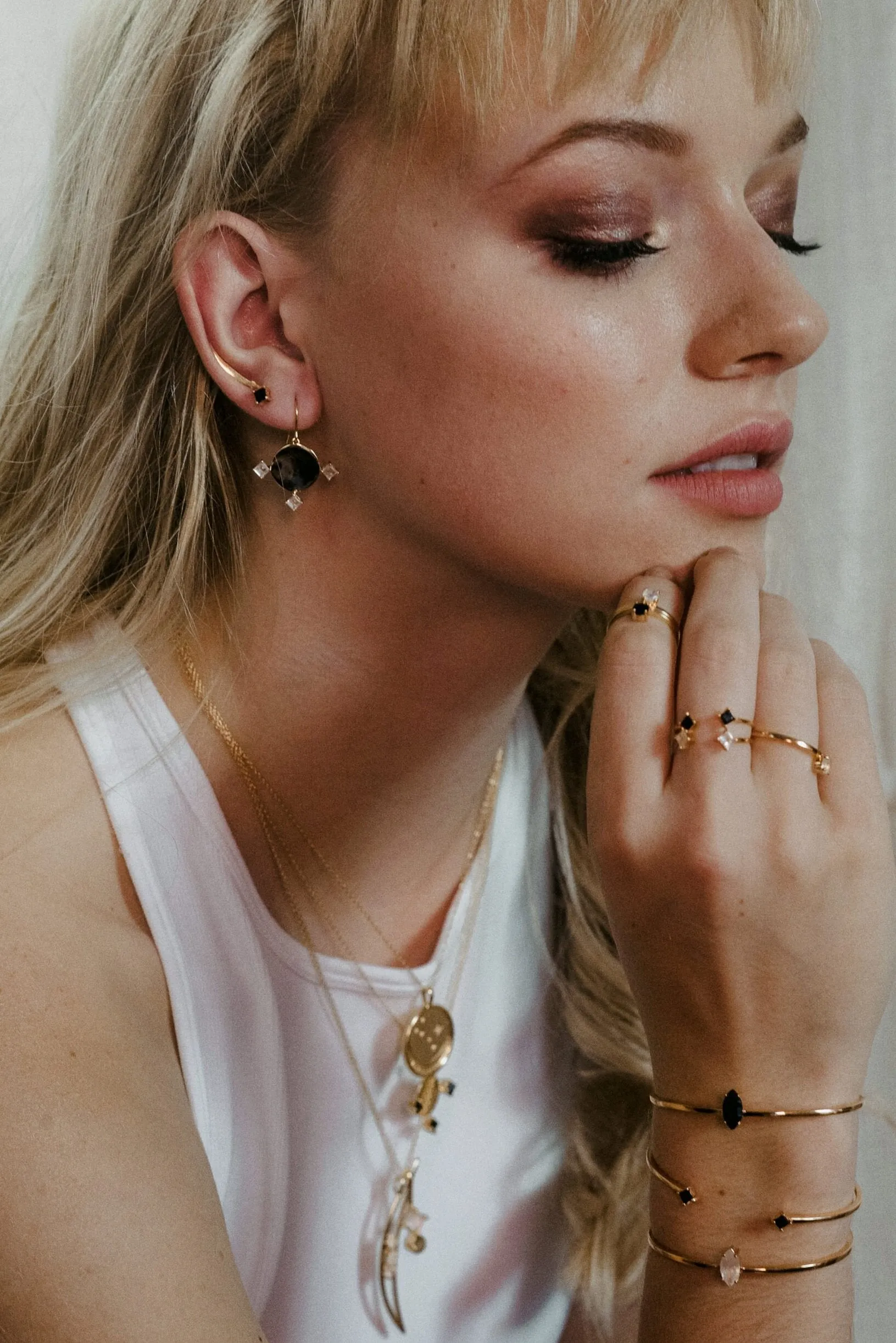 SAMPLE Rai Cuff Gold sold by Sarah Mulder Jewelry product image thumbnail 2