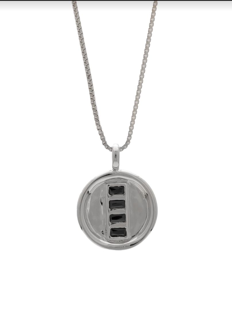 SAMPLE Helen Necklace Rhodium sold by Sarah Mulder Jewelry product image thumbnail 2